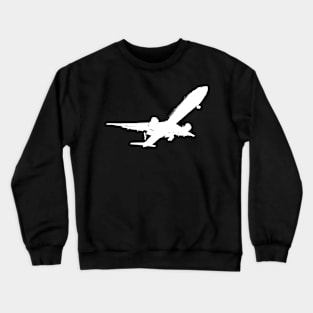 Aircraft boeing Airbus departing Crewneck Sweatshirt